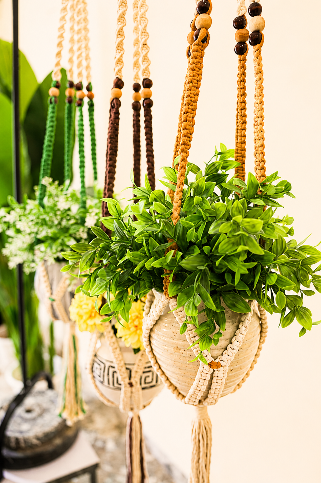 beads planter (brown) - Image 5