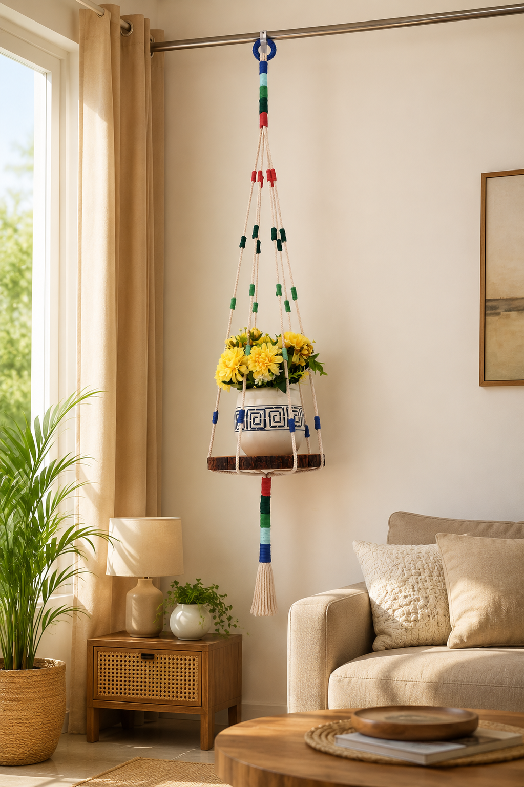 Tray planter + Wooden Tray - Image 3