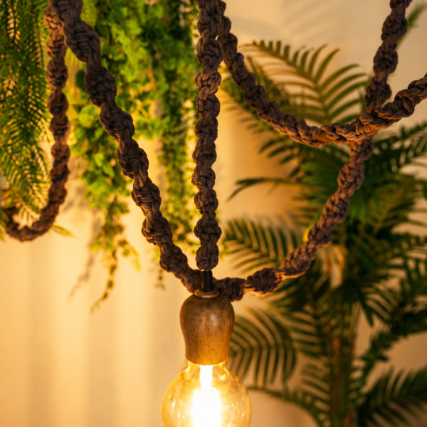 Smokey Grey Pendant Light