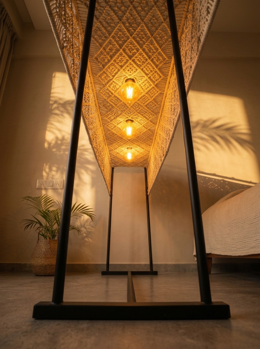Macrame Chandelier - Image 2