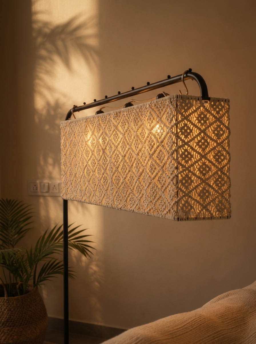 Macrame Chandelier - Image 3