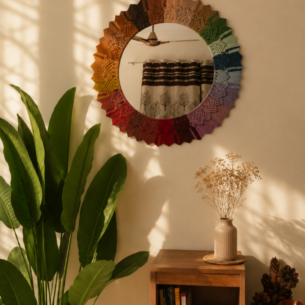 Rainbow mirror (18 inches)